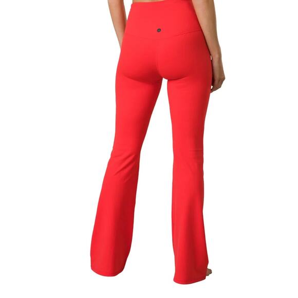 NWT prAna Luxara Flare Pant Carmine Red Medium Legging - Picture 6 of 6